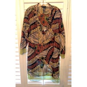 Holt Renfrew Ladies Sheer Tunic - size Large